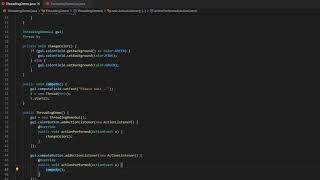 Java Swing Threading Basics