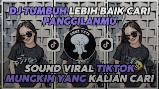 DJ TUMBUH LEBIH BAIK CARI PANGGILANMU SOUND VIRAL TIKTOK