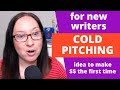 Side Hustle Tip: Cold Pitching Idea for New Freelance Writers// cold email ideas for you