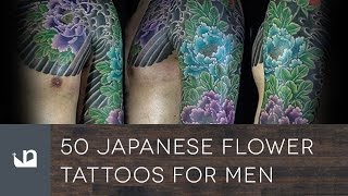 50 Japanese Flower Tattoos For Men