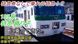 特急券不要！？ 185系 特急踊り子号に乗ってきた 修善寺→三島