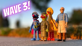 Super 7's SESAME STREET WAVE 3 ReAction Figures! Let's check 'em out! #super7 #bigbird #sesamestreet