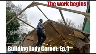 Finally! It's time to start building the trading wherry Lady Garnet - Episode 7