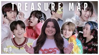 Doing the absolute most | TREASURE (트레저) - TREASURE MAP EP. 9 REACTION