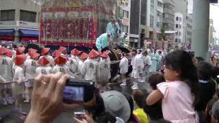 2016年 京都市祇園祭山鉾巡行（鶏鉾）