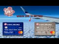 China Airlines credit card REVIEW