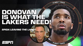 'LAKERS ARE READY' 👀 Stephen A. & Tim Legler LOVE THE IDEA of Spida to the Laker