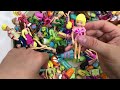 asmr polly pocket dolls sorting huge hall 迪士尼公主娃娃