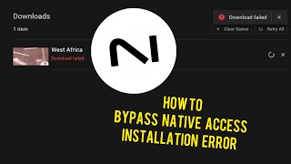 BYPASSING NATIVE ACCESS - Installation Error