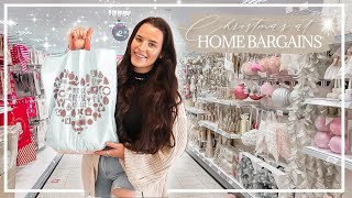 HOME BARGAINS CHRISTMAS SHOP WITH ME | NEW IN HOME BARGAINS 🎄