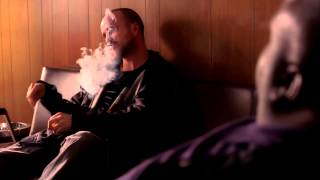 Breaking Bad: Jesse Pinkman Smoking Pot At Saul's S05E09