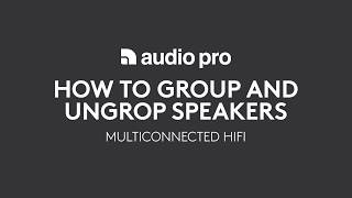 AudioPro Multiroom Grouping Speakers