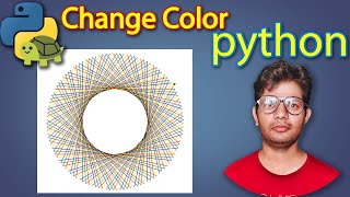 Changing line color draw in Python | turtle