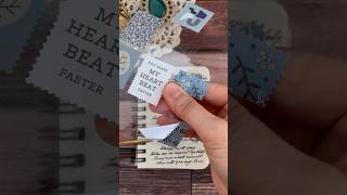 1分コラージュ✂︎北欧風ステッカー #asmr #collage #journal #scrapbooking #コラージュ #コラージュ動画