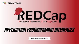 REDCap: Application Programming Interfaces