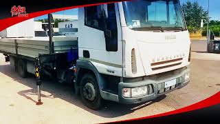 IVECO EUROCARGO 75E15P GRU E CASSONE FISSO