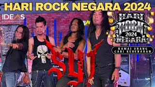 SYJ || HARI ROCK NEGARA 2024 IDEAS HOTEL KULA LUMPUR #rock #loudrock #livemusic #musicfest