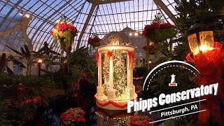 Phipps Conservatory Christmas 2021 (Pittsburgh, PA)