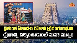 The Significance of Visiting Srirangam Temple on Vaikuntha Ekadashi | BhaktiOne