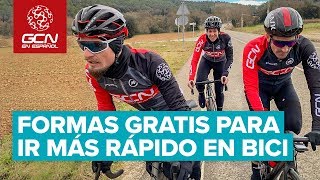 Como ir en bici más rápido sin gastar dinero