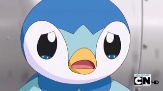 Piplup and Oshawott say Goodbye