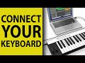 How to Connect a MIDI Keyboard to a Computer
