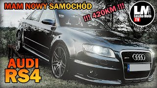 MAM NOWY SAMOCHÓD AUDI RS4 B7 V8 420KM SILNIK OD R8 CIEKAWE CZY JEST FAJNY