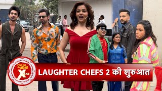 Rubina Dilaik, Elvish Yadav \u0026 New Other Actors Shooting For Laughter Chefs Season 2 | SBB Xtra