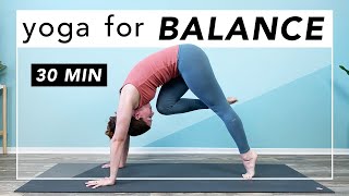YOGA FOR BALANCE AND STRENGTH (30 min yoga)