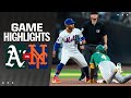 A's vs. Mets Game Highlights (8/13/24) | MLB Highlights