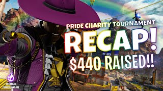 We RAISED $440 For CHARITY! | ItzZaytoven's Pride Charity Tournament Recap | Apex Legends