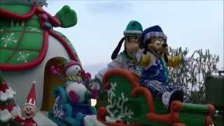 【TDL】Santa Village Parade 2014.11.30 Tokyo Disneyland