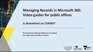 Managing Records in M365: Is SharePoint an EDRMS