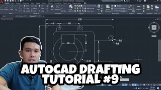 AutoCAD Drafting Tutorial #9 (Bahasa Melayu)