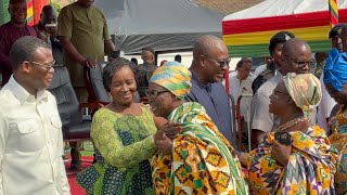 Prez Mahama \u0026 Vice heartfelt hugs to thank the people of central region for their massive  support❤️