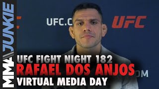 Rafael dos Anjos chasing belt, not Conor McGregor, in 155 return | UFC Fight Night 182 interview