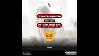 Relax, Rejuvenate, and Unwind with Herespa's At-Home Massage Services!
