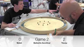 Crokinole 2017 Belleville Semifinal - Tracey v Walsh