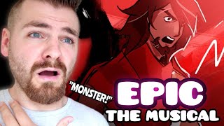 First Time REACTING to EPIC The Musical | The Underworld x No Longer You x Monster | REACTION