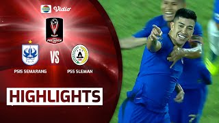 Highlights - PSIS Semarang VS PSS Sleman | Piala Presiden 2022