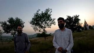 hilltop of nimgaon khandoba temple #ridhan