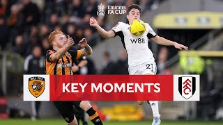 Hull City v Fulham | Key Moments | Third Round | Emirates FA Cup 2022-23