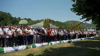 Thousands mark 1995 Srebrenica genocide which is denied by Serbs, fueling ethnic tensions in Bosnia