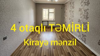 Yeni Günəşli qəsəbəsi 4 otaqlı təmirli kirayə mənzil 0703152222 #ev #bina #emlak #azerbaycan