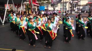 よさこい佐世保祭り アルカス会場 九州看護福祉大学 飛羽隊