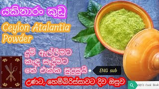 යකිනාරං කුඩු | Atalantia Ceylanica | යකි නාරං | ND'S Cook Book