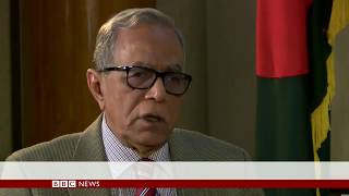 'We must protect Bangladesh's secularism' says President Hamid - BBC News