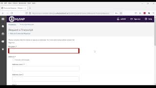 How to Request a Transcript