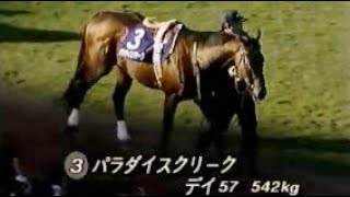 第１４回　ジャパンカップ （ＧⅠ）　パドック　1994.11.27　　出走馬：サンドピット、パラダイスクリーク、アップルツリー、エルナンド、ジューン、マーベラスクラウン、レイントラップ他