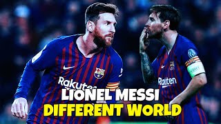 Lionel Messi - Alan Walker Different World ● Skills & Goals ● 2019 | HD